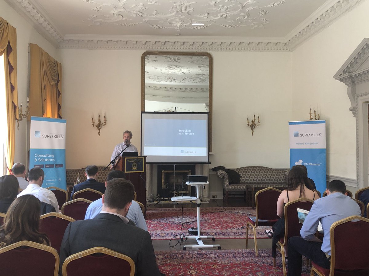 sureskills's tweet photo. SureSkills CTO Kevin Reid opening our As a Service event today. #manageddataprotection https://t.co/MAvSP4AWbJ