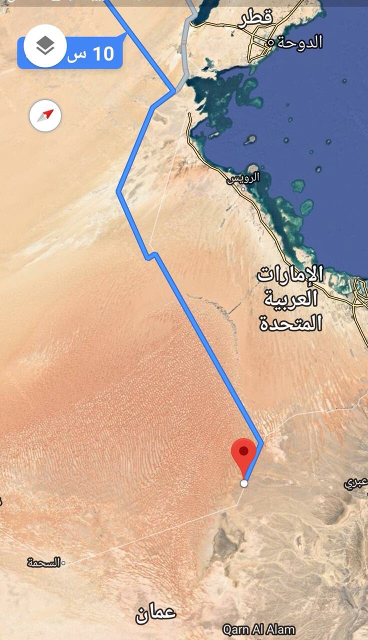 الجديد خريطة طريق عمان السعودية مسار طريق