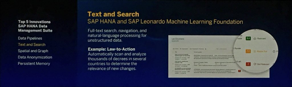 tessarodom's tweet image. Top 5 innovations #SAPPHIRE2018