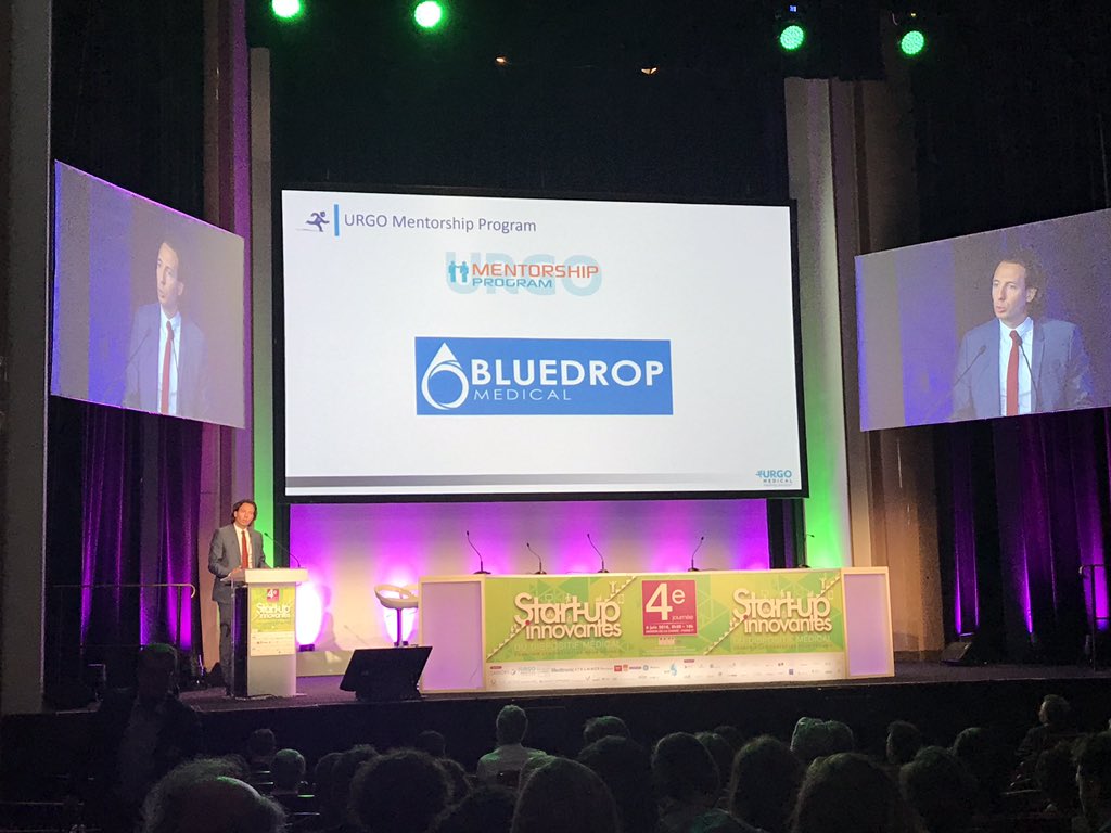 Alexandre Tepas, DG d'Urgo Medical France "Notre engagement en faveur des startups s'est traduit il y a 1 an avec la création de l'Urgo Mentorship Program" programme international &amp; sur mesure de mentoring ▶️Journées #Startups innovantes @Snitem #startupDM #MedTechWeek
