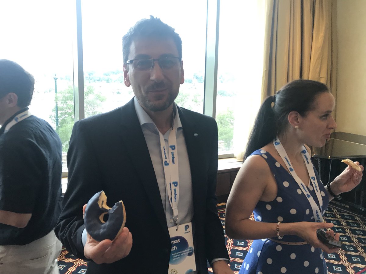 ProkomOrg's tweet photo. #ProkomConference2018 donuts are going down well! https://t.co/Jm7DxsphYt