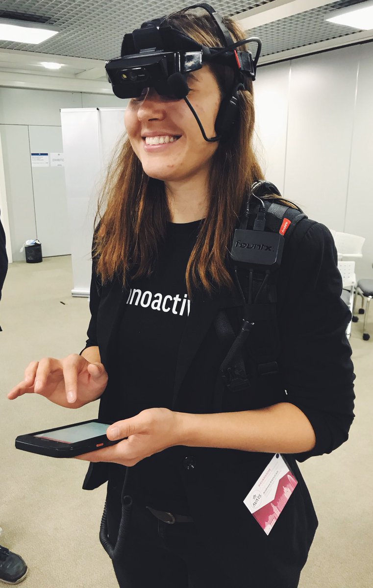 innoactivegmbh's tweet photo. Always excited trying out new stuff #fountx Thanks @IATA for making it possible #AVARS2018 https://t.co/6nnyzJtMXC