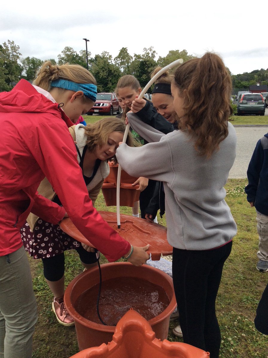 ColbyIMS's tweet image. Building and planting our hydroponic tower gardens today.  Thank you @Changeissimple1 @revisionsolar for making this possible.
