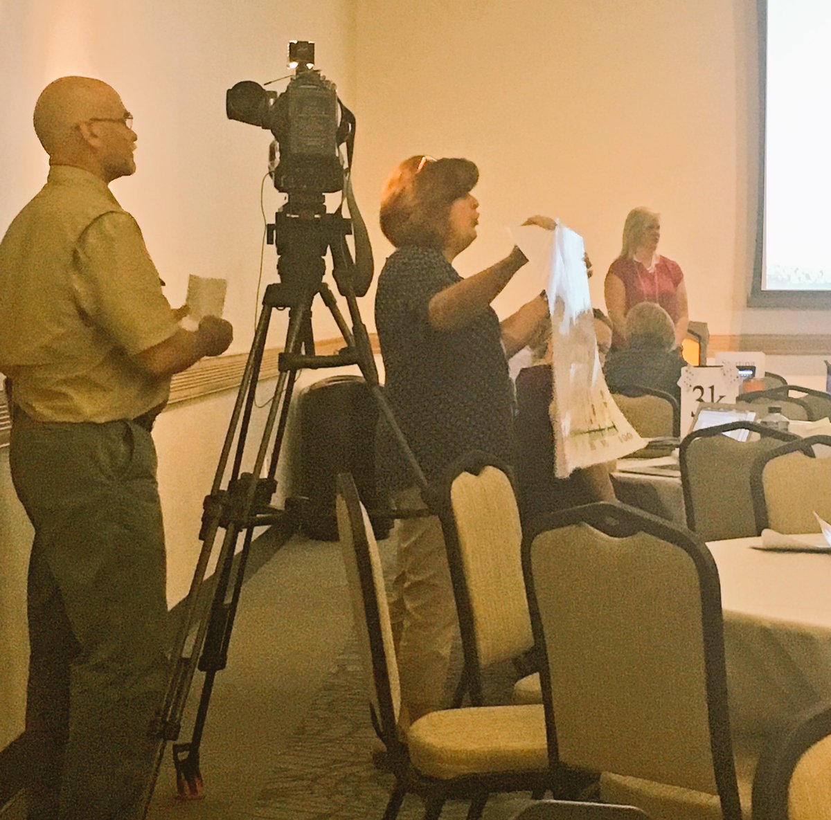STOVER_STANDARD's tweet photo. @DCPSChampions and the #DataDivas representing today at #MSDESummit2018. Super proud of my NDMS team for their work this year "Using Data w Ss to Drive Change". They brought the SCHOOL to the CONFERENCE! #MSDEData @hohrein_jean @LTolley1 https://t.co/N9do2AbsZQ