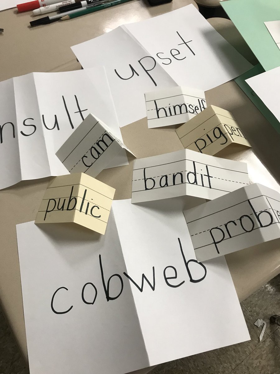 jennkwunder's tweet photo. We set the goal of Lesson 40... and we made it today! Lots of paper folding and lots of excitement! #paperfolding #makeitmultisensory #readinggoals @franbowman1 @CRHart6 @BCPS_OSE https://t.co/mclpBdJcqe