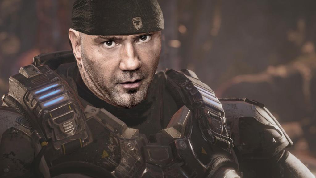 Gears 5 is getting story DLC and its Xbox Series X/S update lets you recast  Marcus Fenix as Dave Bautista