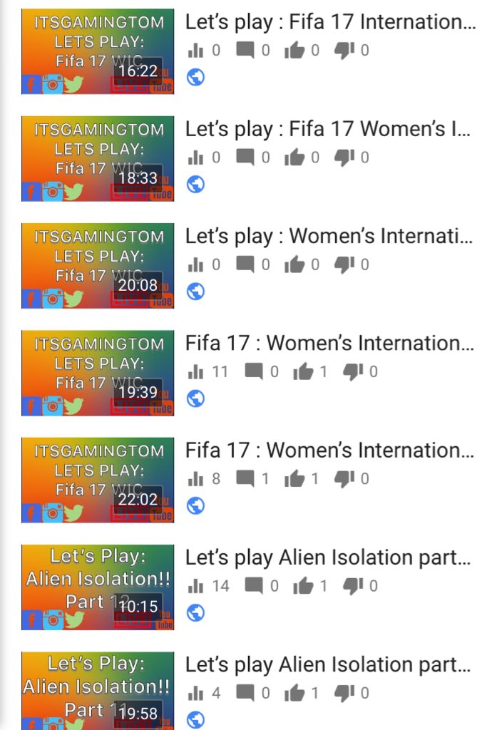 Itsgamingtom_YT's tweet photo. New videos up guys!! Hope you enjoy and please SUBSCRIBE AND LEAVE A 👍👍👍👍 https://t.co/sWfA81HVPh