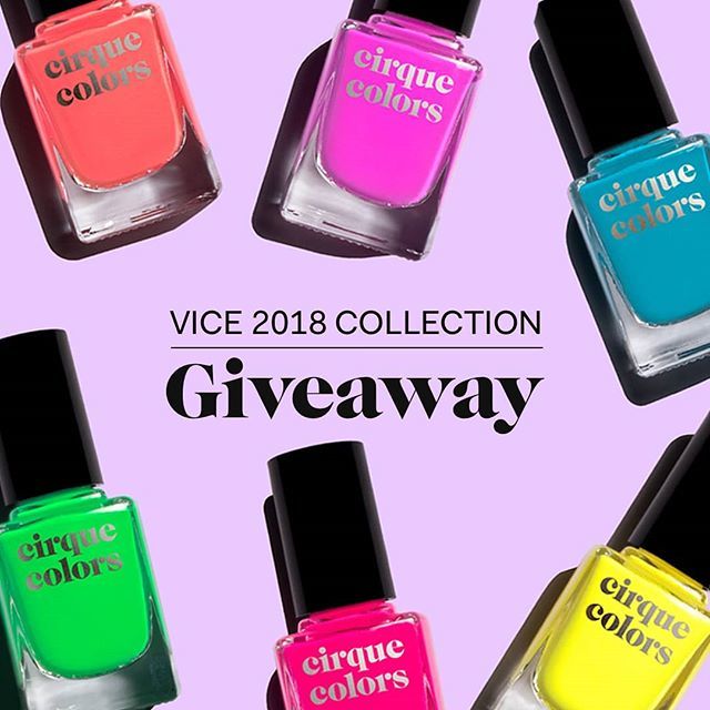 cirquecolors's tweet photo. Have you heard? We're giving away the entire #VICE2018Collection to 5 lucky winners! Enter to win by subscribing to our email list. For details, check out our giveaway page (link in bio). Good luck!
#cirquecolors https://t.co/0S1JcvmTGr https://t.co/vKobcfevgx
