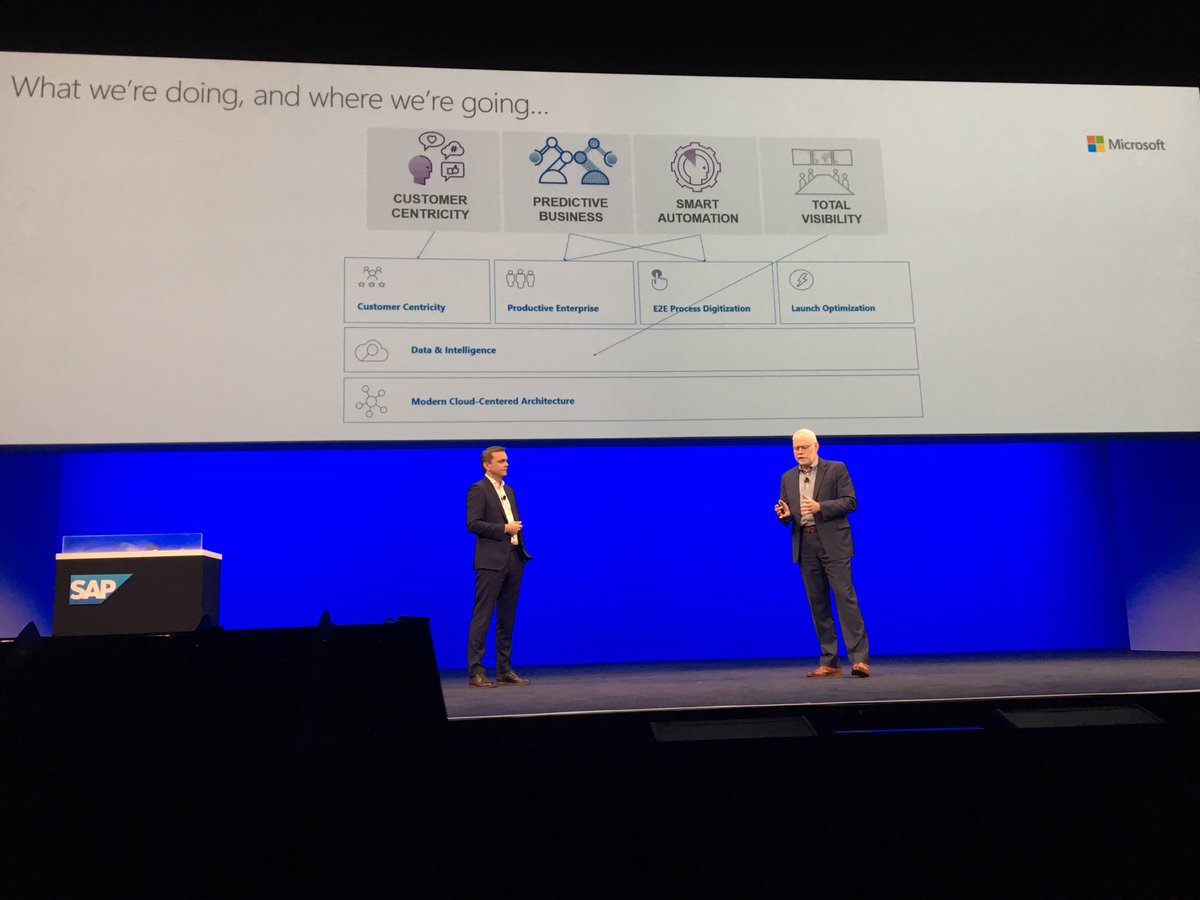 MarcBruurmijn's tweet image. Microsoft using SAP IBP for their Digital Supply Chain. #SAPPHIRE2018
