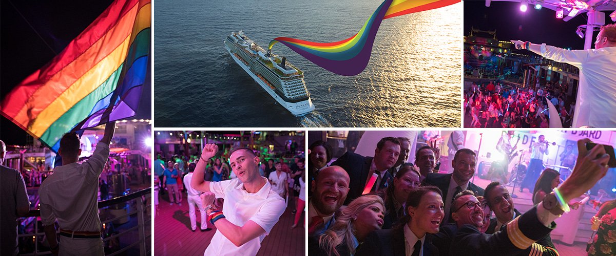 LisaLutoffPerlo's tweet photo. From Alaska to Italy and every ocean in between, we celebrated #PrideMonth with @CelebrityCruise 2nd Pride Party at Sea hosted by Pride Ambassador @Adaripp with a memorable time had by guests &amp; crew worldwide! #partyaroundtheworld https://t.co/1EbJjx4QVD