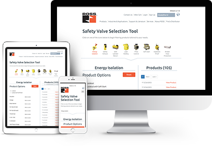 ROSS Controls has launched our new Safety Valve Selection Tool, a simplified approach to finding the best safety products to fit your application. After selecting your criteria, options are provided with a link for additional info. Click here to see it:  bit.ly/2Hnfdop