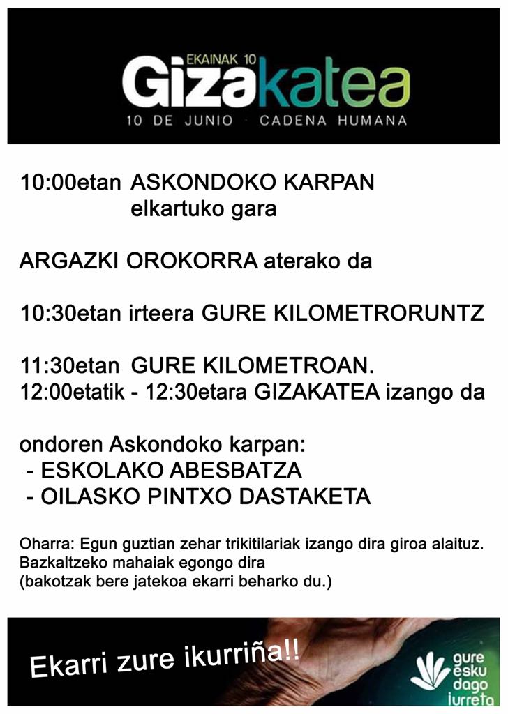 gedIurreta's tweet photo. Igandeko egitaraua prest Iurretan!

Gogoratu ostiral ilunabar eta larunbat eguerdian ere zure metroa eskuratzeko aukera izango duzula!
Baita internet bidez ere @GureEskuDago ren web orrian!
Goazen goazen!!!! https://t.co/3Vjxc3bCHs