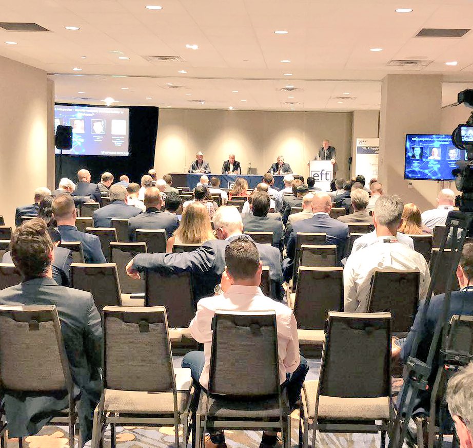 eftpaddylc's tweet photo. ‘Bringing together the culture is key’ - @Transplace @SunteckTTS @1stchoicedelivery & @G2Capital share there views on M&A integration #3PLUS18 #eft #logistics #SupplyChain #SCSUS18 https://t.co/P7uh5uFYcZ