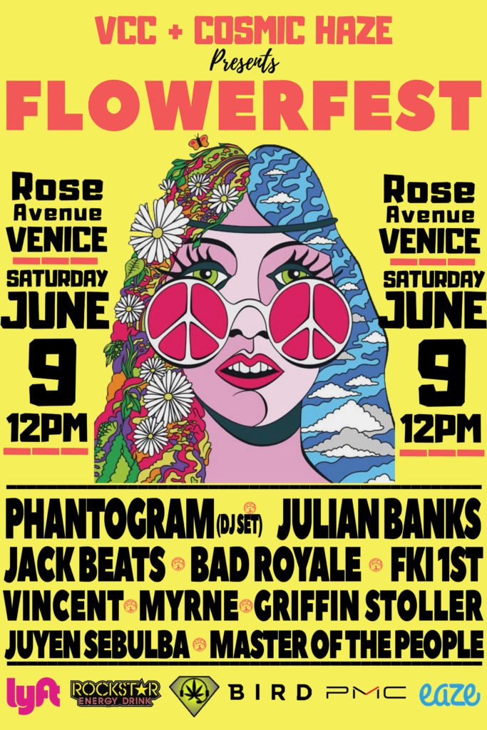 discoverLA's tweet photo. This Saturday: 20+ world-renowned restaurants will be serving up artisan offerings and Coachella-level performers will play into the sunset at #VeniceFlowerFest 😎 #TasteofVenice @VeniceChamber https://t.co/v4FBruQFrc