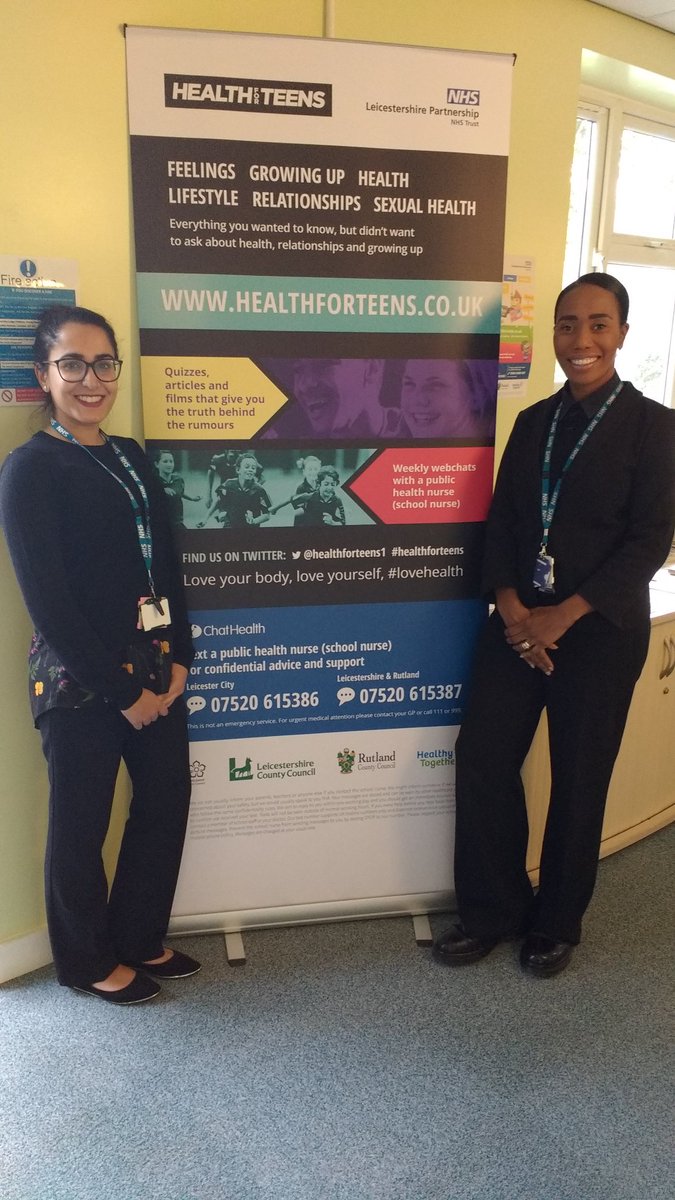 <a href="/1djwebbe/">Denise Webbe</a> and Ammara Bhayat HCPN at Thurnby Lodge Children Centre. Look what we found! #wheresyourposterat