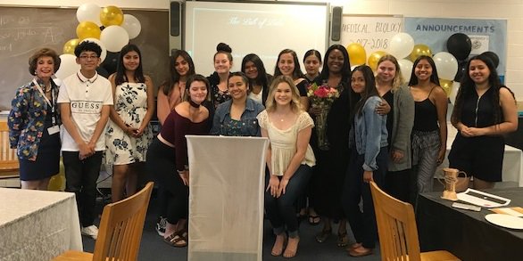 Students in the <a href="/NapaCOE_CCRD/">Gillie Miller</a> Medical Science program <a href="/NapaHigh/">Napa High School</a> celebrate all that they have learned this year, and their possible future careers in medicine.