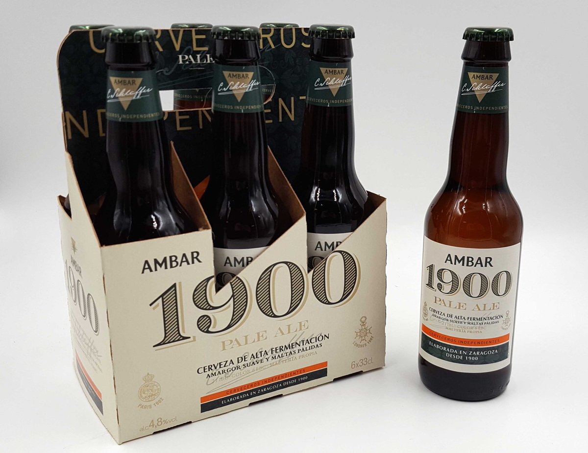 cervezasambar's tweet photo. Cambia el diseño pero el sabor permanece  #Ambar1900 https://t.co/a0aGEFAfOg