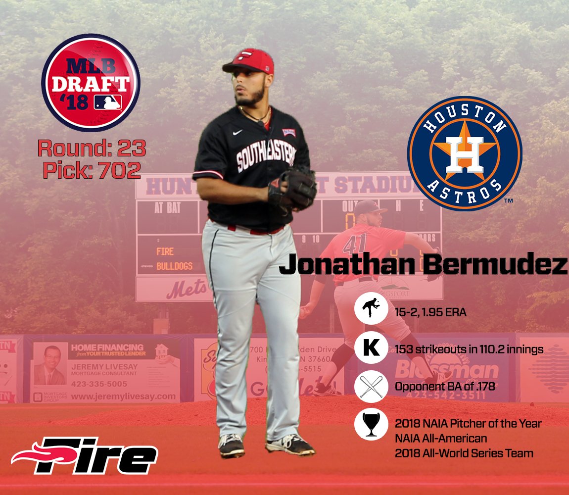 SEUFireBaseball's tweet image. Third one off the board! Congrats, Jonathan! #FanTheFire
