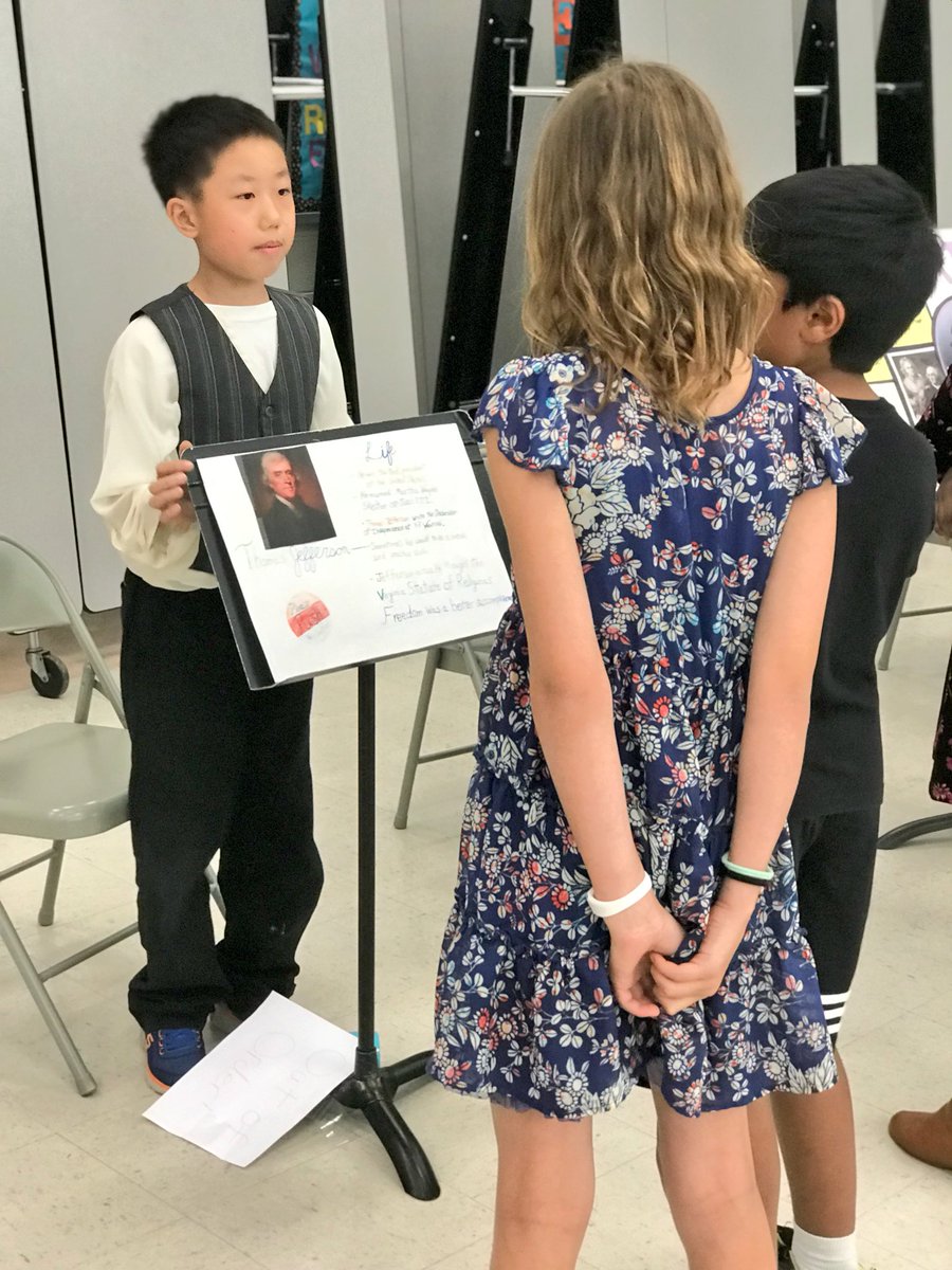 Cains_Crew's tweet image. Our 3rd graders loved getting to visit our 4th grade wax museum and get a preview of what is in store for them next year!! @WSESfox #WillowPride #3rdgraders #FCPS
