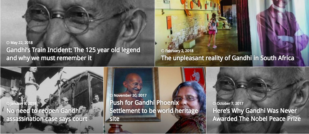 spiceofi's tweet photo. On the occasion of the 125th anniversary of #MahatmaGandhi in South Africa find our special #Gandhi package feature of news and thought pieces by South African writers. #BirthOfSatyagraha #Gandhi #IndSA18 #Pietermaritzburg #Bapu150 #satyagraha125 #Gandhi @biradyajnik https://t.co/oCf9fpQHwx