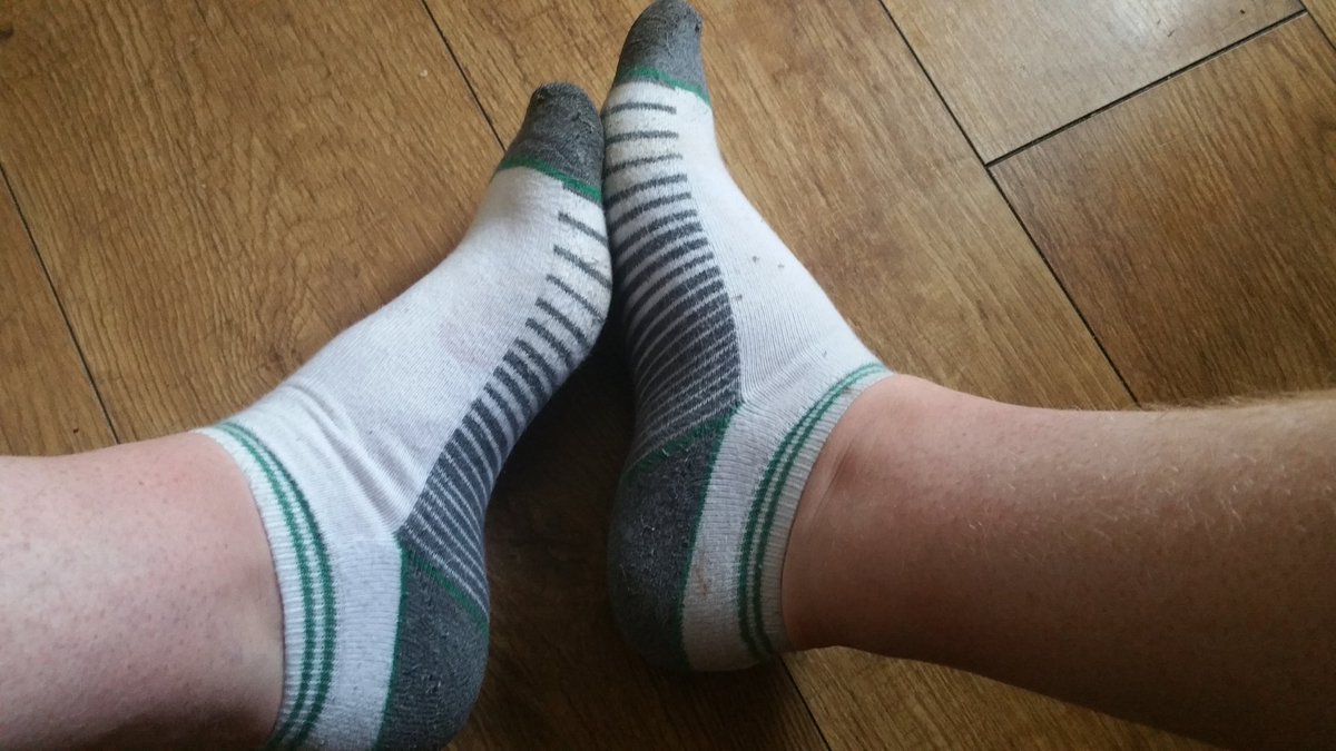 boyracersw's tweet photo. #3WeeksStraightSocks Day 1. Already worked up a bit of a sweat. Roll on day 21! #socks #anklesocks #sweatysocks #sockfetish #stinkysocks #smellysocks #sockfetishnation https://t.co/P9sBITX3p9