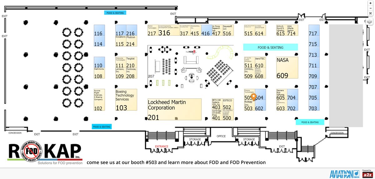 fodsigns's tweet photo. June 25 - 29 AIAA Aviation Technology Conference, Come by and visit booth #503 and learn more about #FOD and FOD Prevention with @RoKapFOD the Industry leader in FOD Safety Signs. https://t.co/13zO1uAjiU