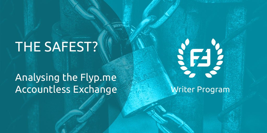 flyp_me's tweet photo. Many thanks to our https://t.co/3xYcaSOLRo Writer @bitmaster177 for a new and insightful review about our Accountless Exchange. #WriterProgram
Discover al the details at https://t.co/5yV3tgjEAk https://t.co/YQs8KdIDx9