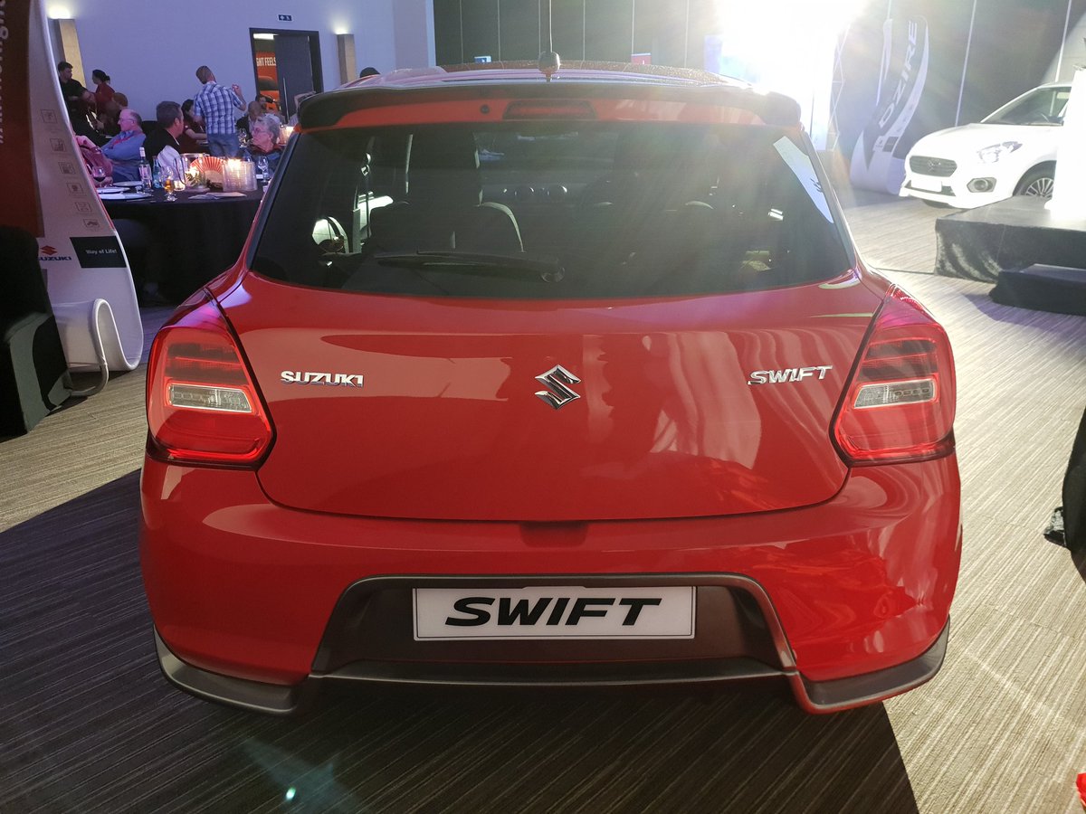 TheCapeTownGuy's tweet photo. The All-New Suzuki Swift is bolder, bigger, more kitted out and just so much cooler. #AllTheRightFeels #FeelsCool #SuzukiAdventure #SuzukiSA #WayOfLife @Suzuki_ZA https://t.co/iliJn7oycg