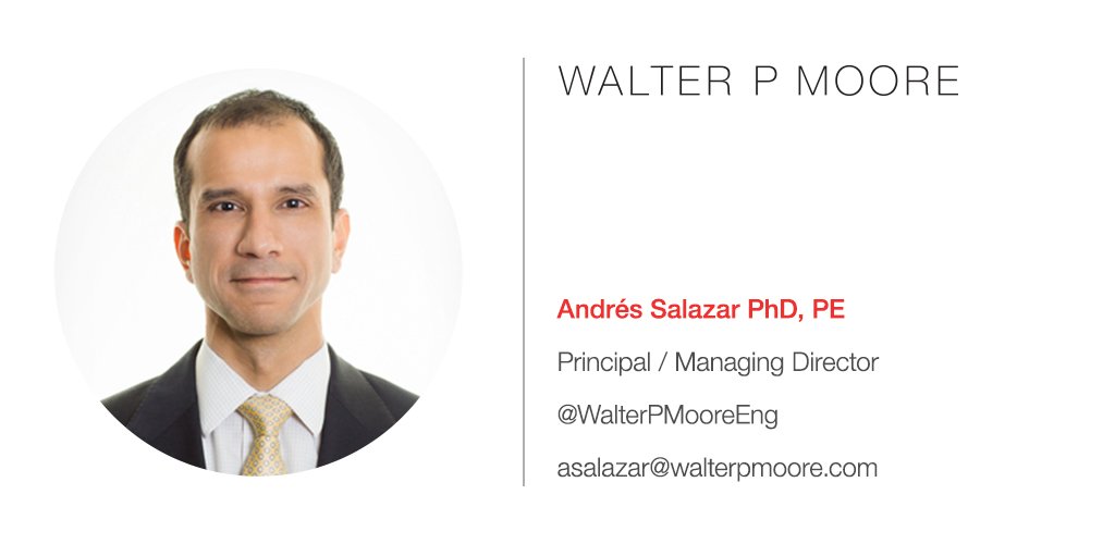 WalterPMooreEng's tweet photo. #MooreExpert @AndresAtWPM is speaking about #HurricaneHarvey this week at Environmental Water Resources Institute Congress: "A method to Calculate the Return Period of Extreme Rainfall Events Applied to Hurricane Harvey."
#EWRI2018 https://t.co/YZN5BUKoXr