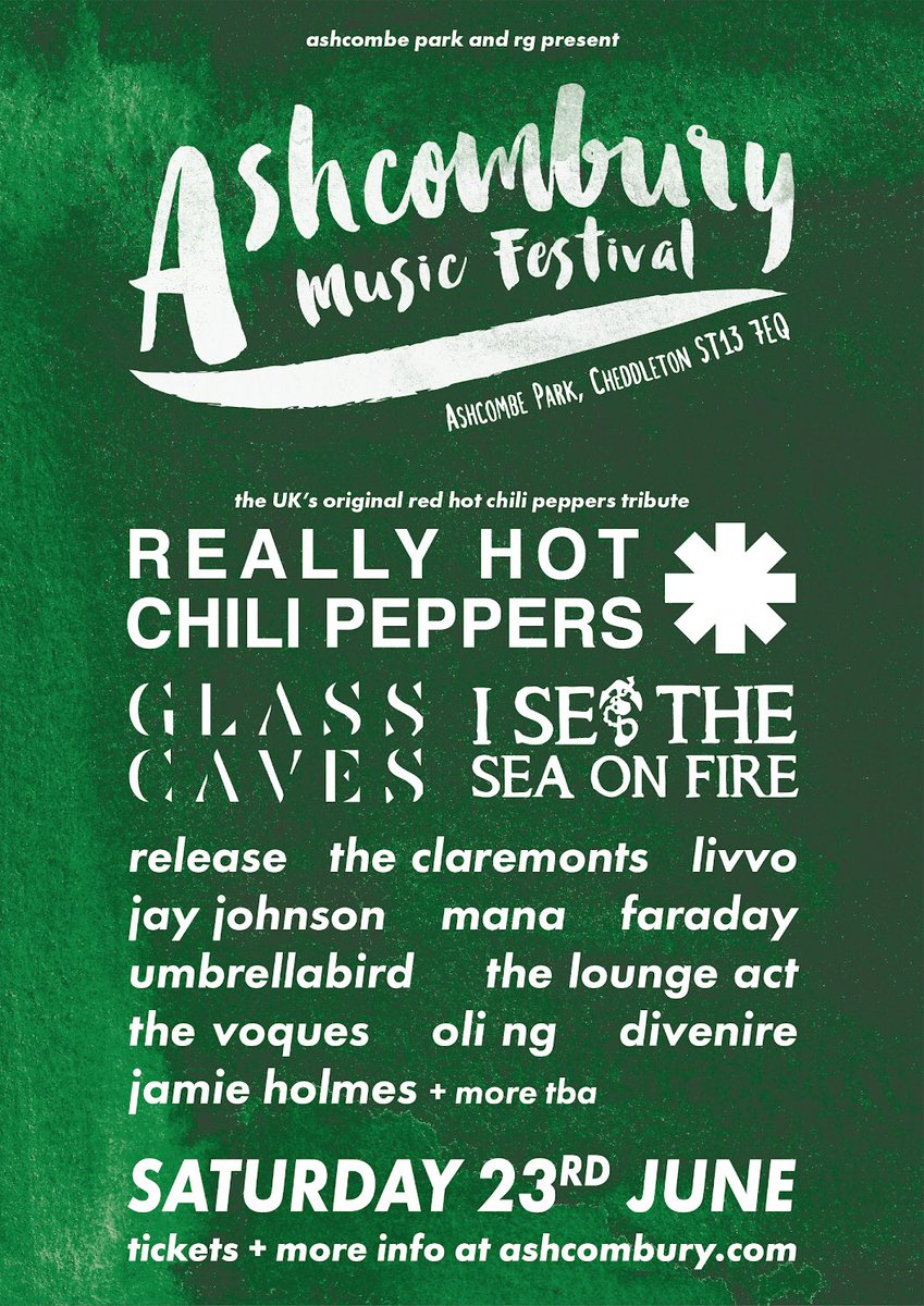 Next up: <a href="/ashcombury/">Ashcombury Music Festival</a>💚

Tickets/info💚: seetickets.com/event/ashcombu…