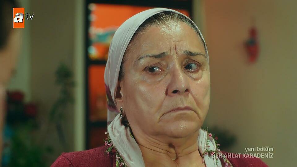 Saniye, Nefes senin de kalbine dokundu sonunda. Hiç boşuna asma suratını. #SenAnlatKaradeniz #HemDertHemDerman