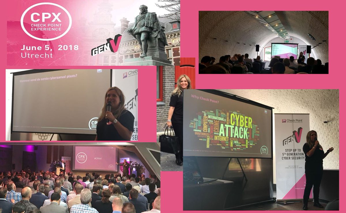 securinette's tweet photo. We are looking back at a great event #CPXnl. Thanks to all our customers and partners who have made this such an successful event! #GenV protection, #CloudGuard, #SandBlastMobile and #SMB. A big thanks also to Tommi Kallberg, Jim Öqvist and Arnfinn Strand! #CheckPointSW https://t.co/rEa0OeytmO