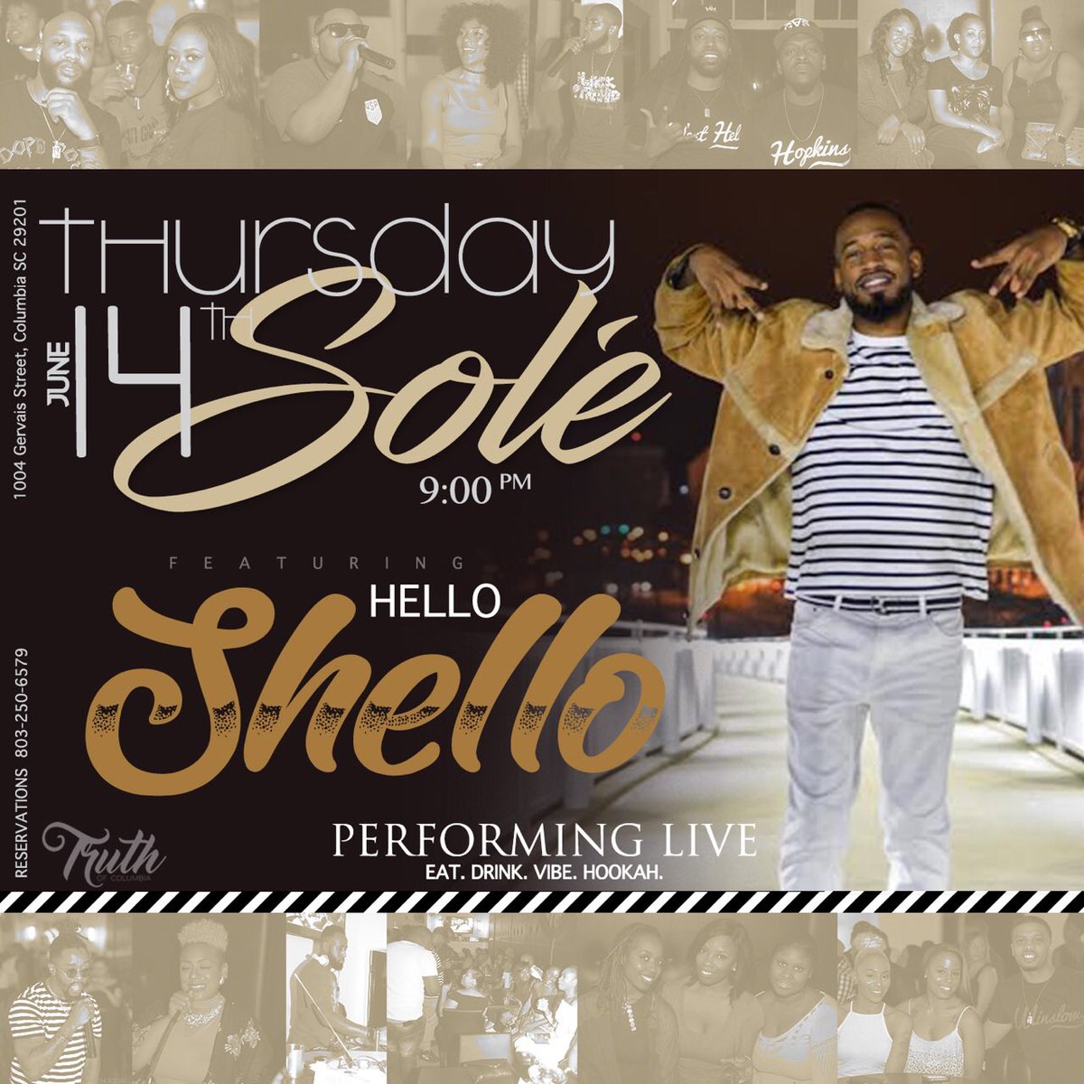 10oh5's tweet photo. @HelloShello15 Performing @ #TRUTH 6/14 9pm #HelloSavage 6/15 !!! #ShelloSZN2 https://t.co/VJQAdCdL3l