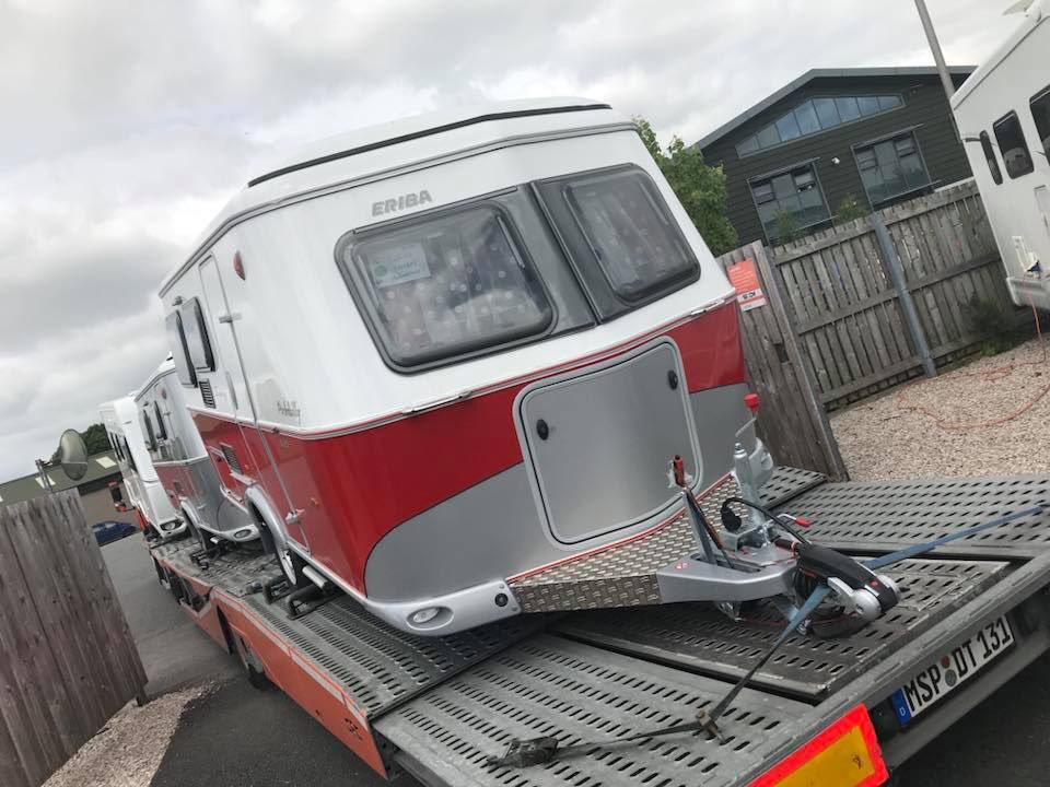 Sooo excited... Our first ERIBA Rockabilly has arrived here in Tebay! @HymerEribaUK <a href="/CaravanFinder/">Caravan Finder</a> #eriba #eribarockabilly #eribatouring #eribatouringrockabilly #caravan #outdoorlife #outdoorliving