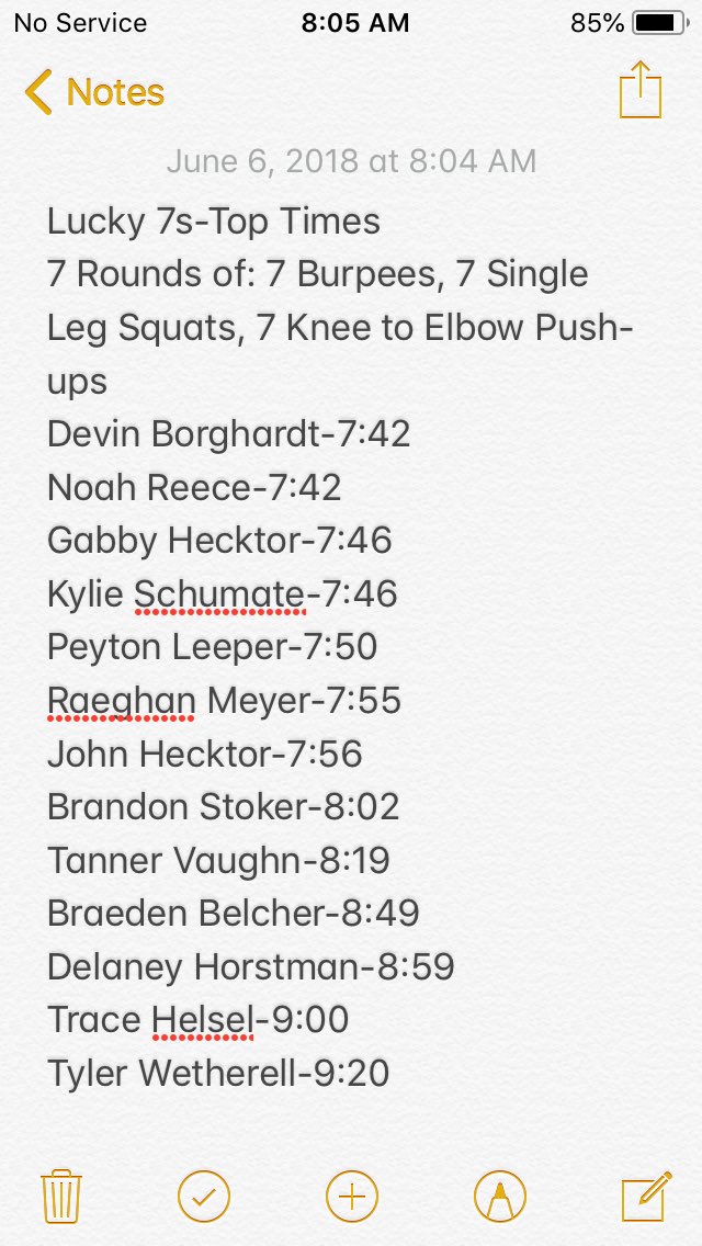 SCHSBulldogFB's tweet photo. Awesome work from our 6:30 session this morning! Congratulations to our record breakers and all our athletes who battled for a great time in the “Lucky 7s” Finisher! #PullTheRope https://t.co/1WA7vwjnbN