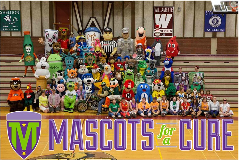 Mascots for a Cure tweet media
