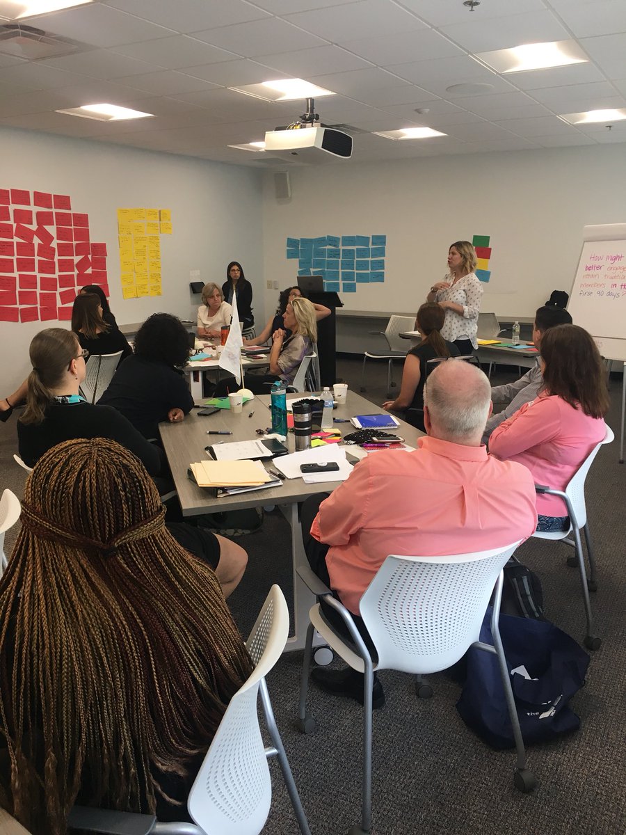 LCBacigalupi's tweet photo. @IBX in the house leading us through innovation training leading to better member experiences. Amazing trainers. @pfvYMCA https://t.co/tB9FU7iOLY