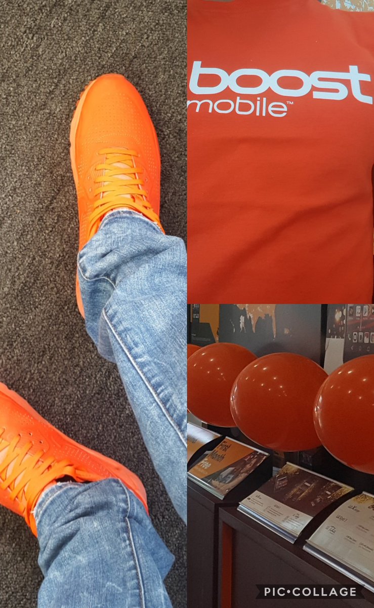 bvmobile1's tweet photo. Gotta love that #BoostMobile Orange!!!!💣💣 #iali https://t.co/Yst5DwmCDO