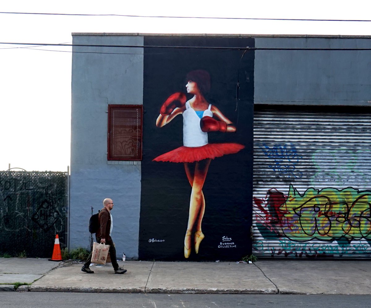 Recent wall in bushwick  #solus <a href="/TheBKcollective/">Bushwick Collective</a> <a href="/kobrapaint/">Kobra Paint</a>