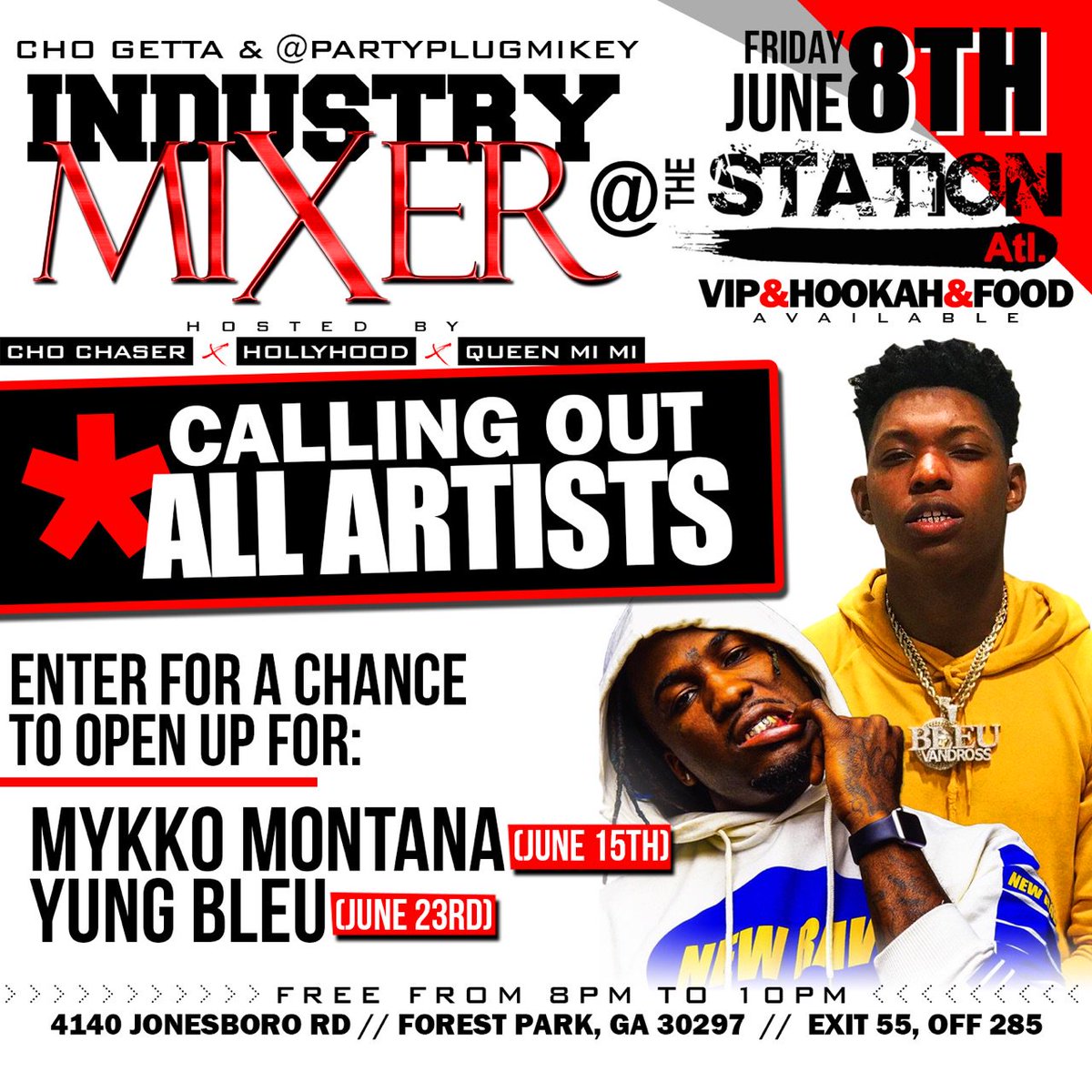 ChoChaser's tweet photo. Catch Me On Tha Chase 🏃🏾 This Friday @TheStationAtl Hosting The @ChoGettaMuzik &amp; @PartyPlugMikey #IndustryMixer Wit @HollyHood313 &amp; @Track_Babii Pull Up Turn Up &amp; Network!!! 
#TnGaConnect #TnAlGaConnect #SummerTimeGrind https://t.co/BYVeEg7S98