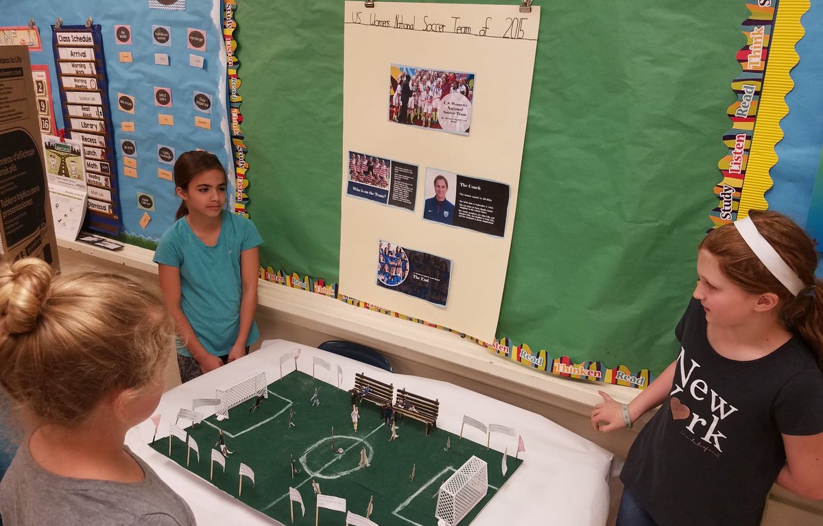 TogaFinance's tweet photo. Great to see @sscsdschools 3rd grade students presenting their #GeniusHour projects to fellow students and community members.   Students spent ~1hr/week on projects they were passionate about, and it showed today. Nice to see elements of PBL in action.
 #pblchat @BIEpbl #StemEd https://t.co/CWAm5f3Khk