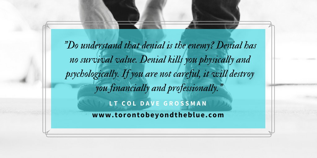 TorontoBTB's tweet photo. Denial is the enemy. Take the first step and begin the healing process. Reach out to us today.
#TBTB #peersupport #PTSD #PTSDResiliency #noonefightsalone #PTSDawarenessmonth #police #firefighter #paramedic #firstresponder #bulletproofmind #support #wellness #OSI https://t.co/acsajAaF3I