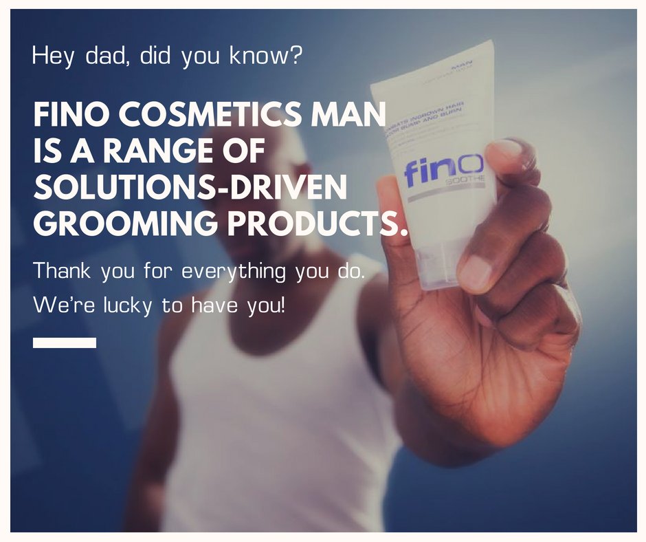 finocosmetics's tweet image. #FathersDay
Hey dad, did you know?
FINO Cosmetics man range is a solutions-driven grooming products!
Thank for everything you do! We're lucky to have you!

#MaleGrooming #MenSolution #FINOman #FINOcosmetics