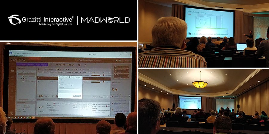 Grazitti's tweet photo. The #MadWorld2018 has been an amazing conference. Meet our MadCap experts and check out some custom themes and solutions. 👉 https://t.co/sAHsp9MqAq 👈 #MadCapFlare https://t.co/pKClV0skOs