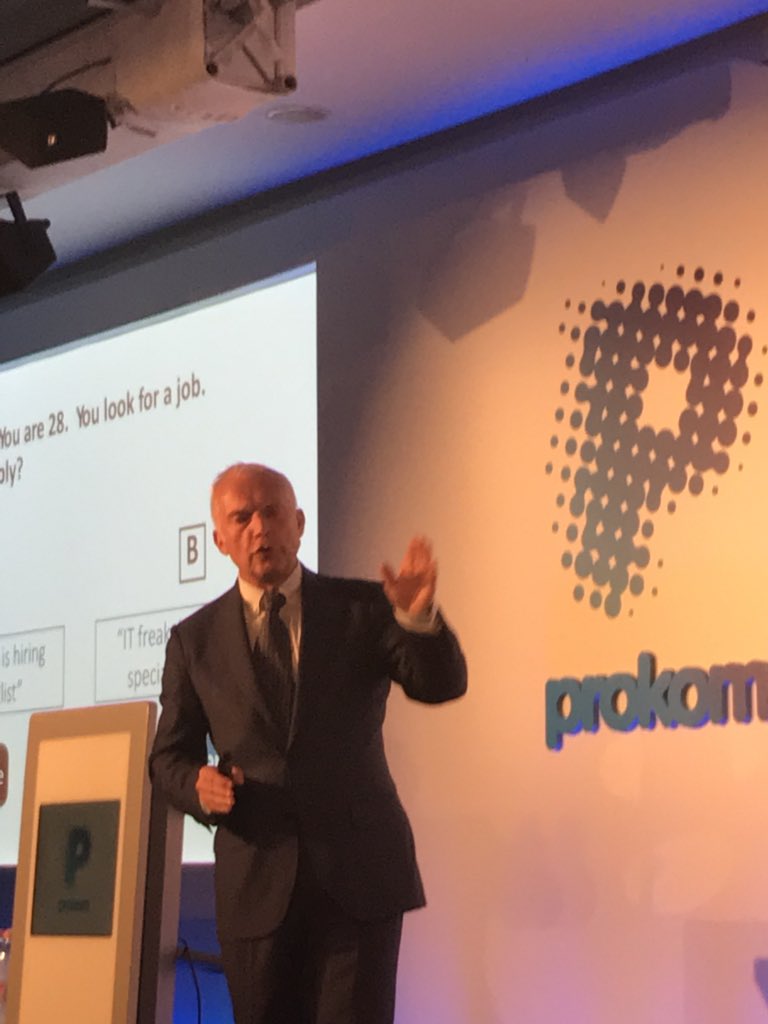 gjordansmith's tweet photo. Francois Martin delivers an important message at #ProkomConference2018 @ProkomOrg @KonicaMinoltaUS https://t.co/ZRCKoljaPd