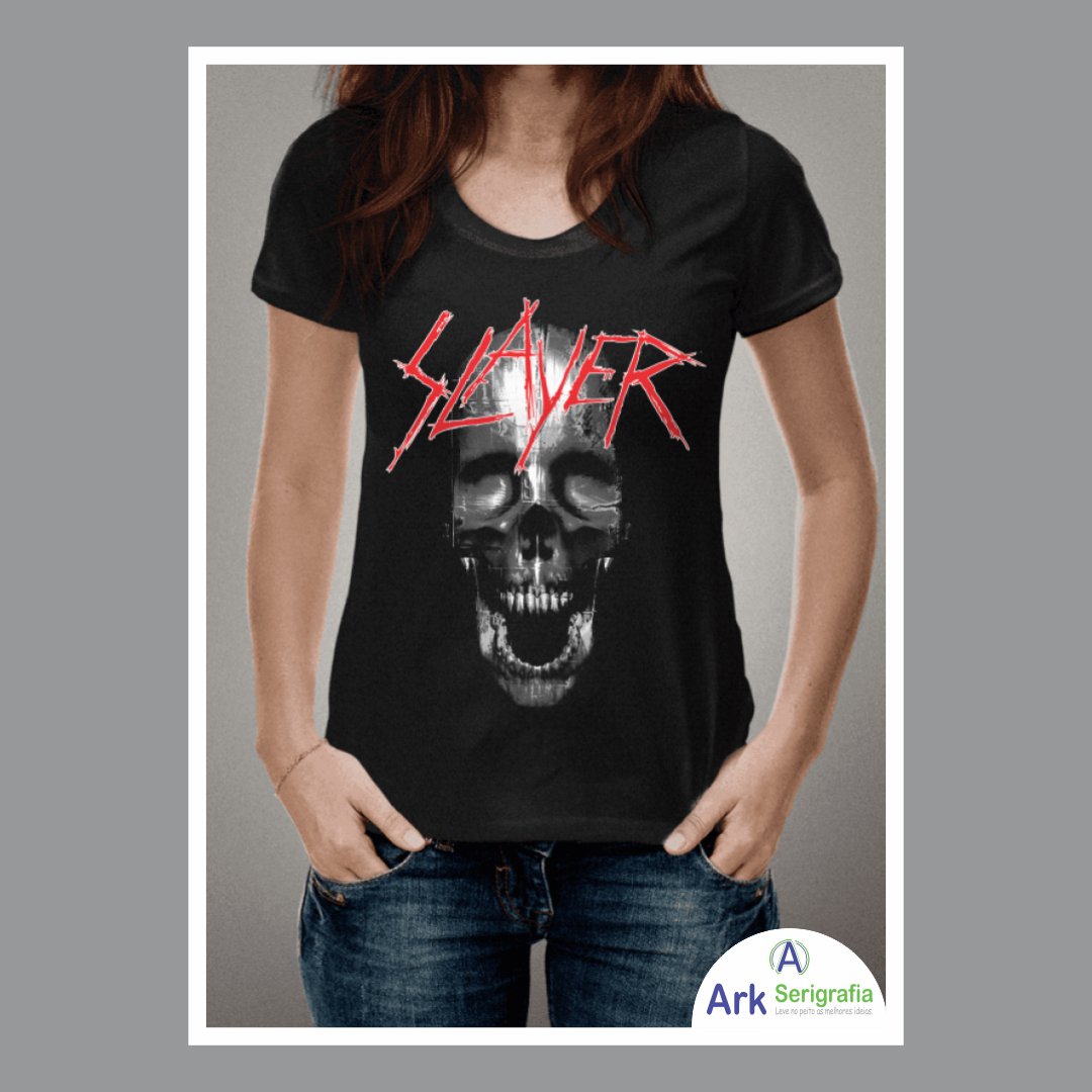 arkserigrafia's tweet photo. A Ark Serigrafia traz hoje pra você a estampa de uma das maiores bandas de Thrash Metal...Slayer!!
⠀
🎸🎼🤘💀
⠀
#Slayer #camisaslayer #estampaslayer #musica #thrashmetal #rock #arkserigrafia https://t.co/6Hwh5b93Tk