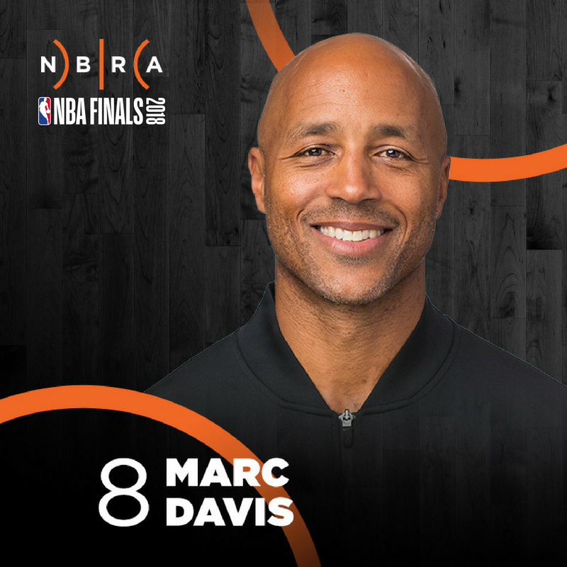 OfficialNBARefs's tweet photo. NBA FINALS - GAME 3
⏰ 9 PM ET
🏀 @warriors at @cavs 
🏀 #8 Davis, #30 Jo. Goble, #15 Zarba
Alternate official: #42 Lewis

📺 @ESPNNBA 

#PlayoffReady #NBAFinals #GSWatCLE https://t.co/PMVR19Sgu8