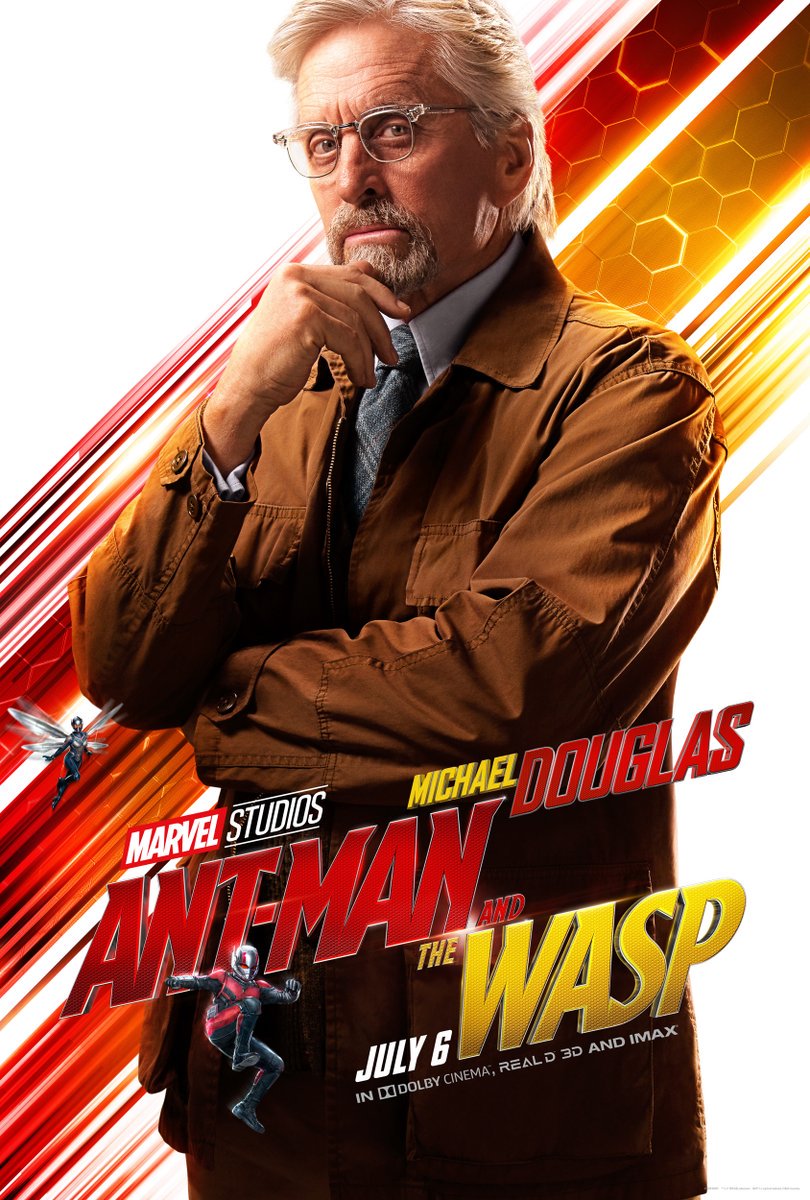 OnlyFilmMedia's tweet photo. New #AntManAndTheWasp posters!
#PaulRudd, #MichaelDouglas, #MichellePfeiffer, #LaurenceFishburne. https://t.co/7tND3zuJEl