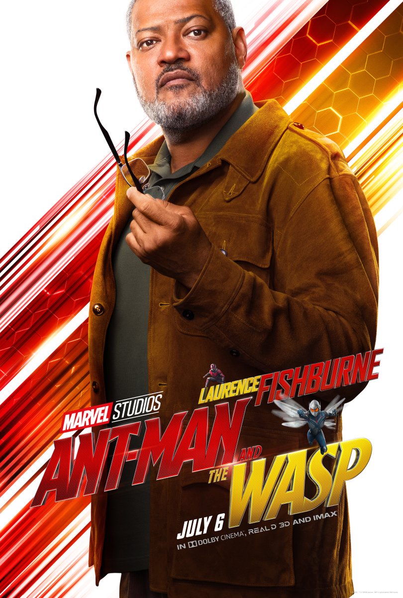 OnlyFilmMedia's tweet photo. New #AntManAndTheWasp posters!
#PaulRudd, #MichaelDouglas, #MichellePfeiffer, #LaurenceFishburne. https://t.co/7tND3zuJEl