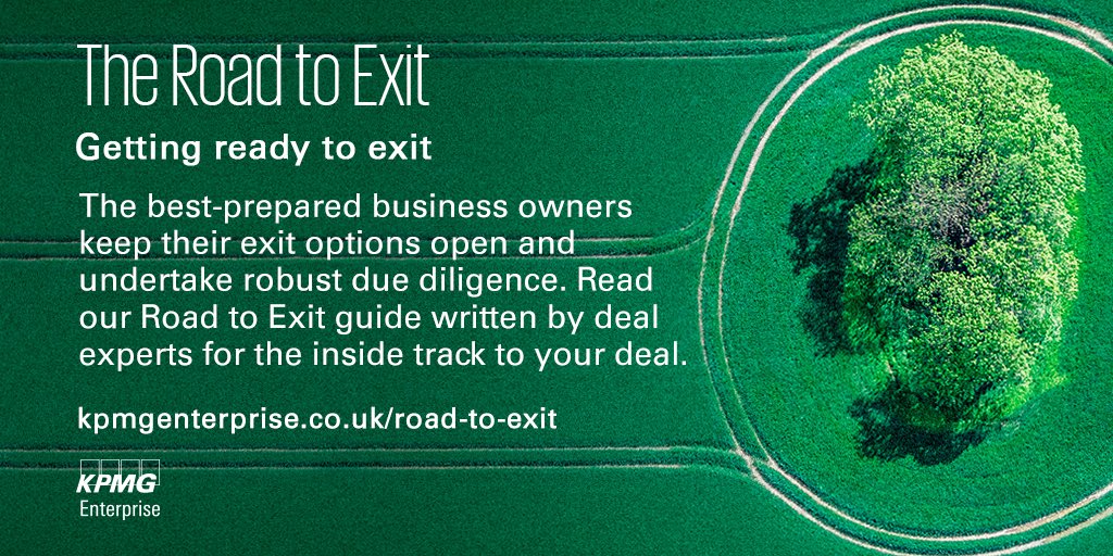 Do you have an exit strategy in place for when an opportunity presents itself? Read about your route options in our Road to Exit guide bit.ly/2sv2uun #ExitPlanning #IPO #SellingMyBusiness #SuccessionPlanning